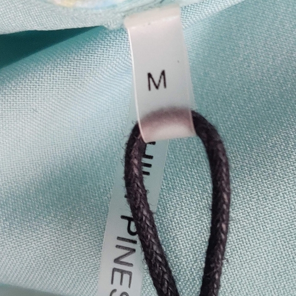 UNGARO Maureen Halter Maxi Dress M  Floral Blue Multi Ruched Waist Sleeveless - Picture 6 of 16